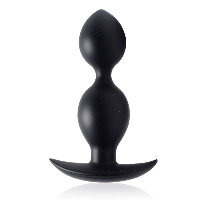 Orbs Steel Weighted Duotone Silicone Anal Plug