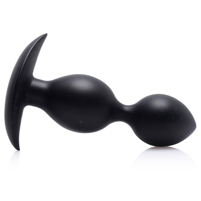 Orbs Steel Weighted Duotone Silicone Anal Plug