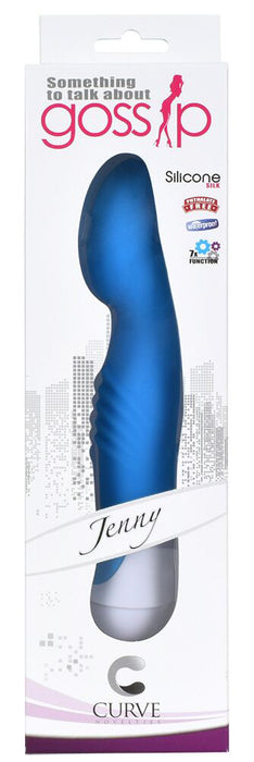 Jenny 7 Function G-Spot Vibe- Blue