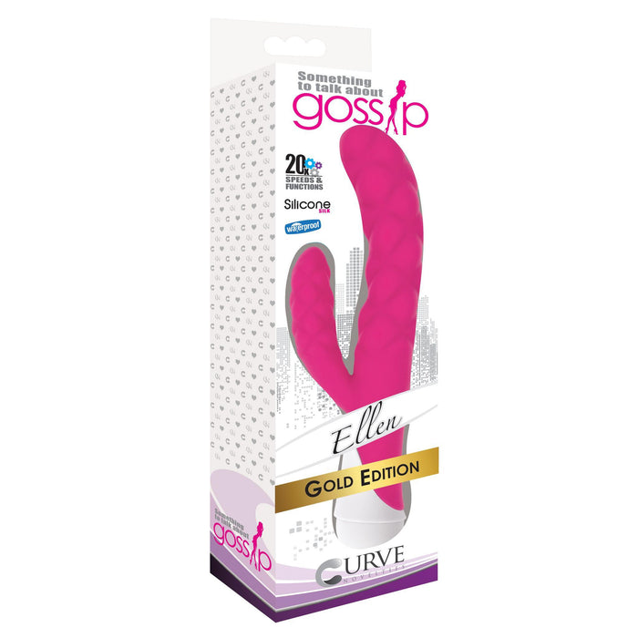 Ellen 20x Silicone Vibrator – Pink