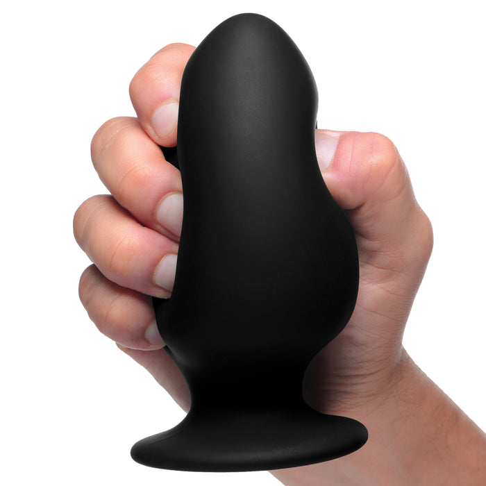 Squeezable Silicone Anal Plug - Large