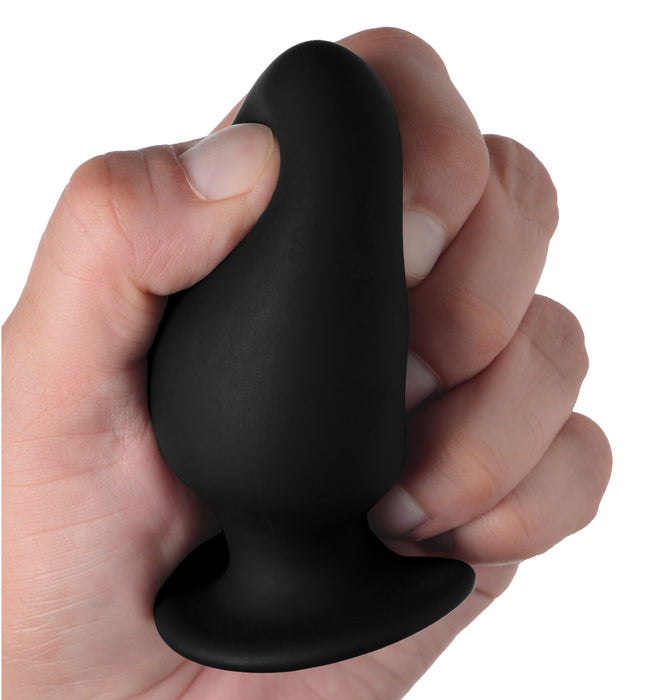 Squeezable Silicone Anal Plug - Small