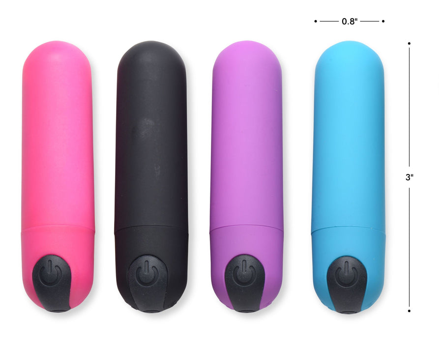 Vibrating Bullet with Remote Control - Pink