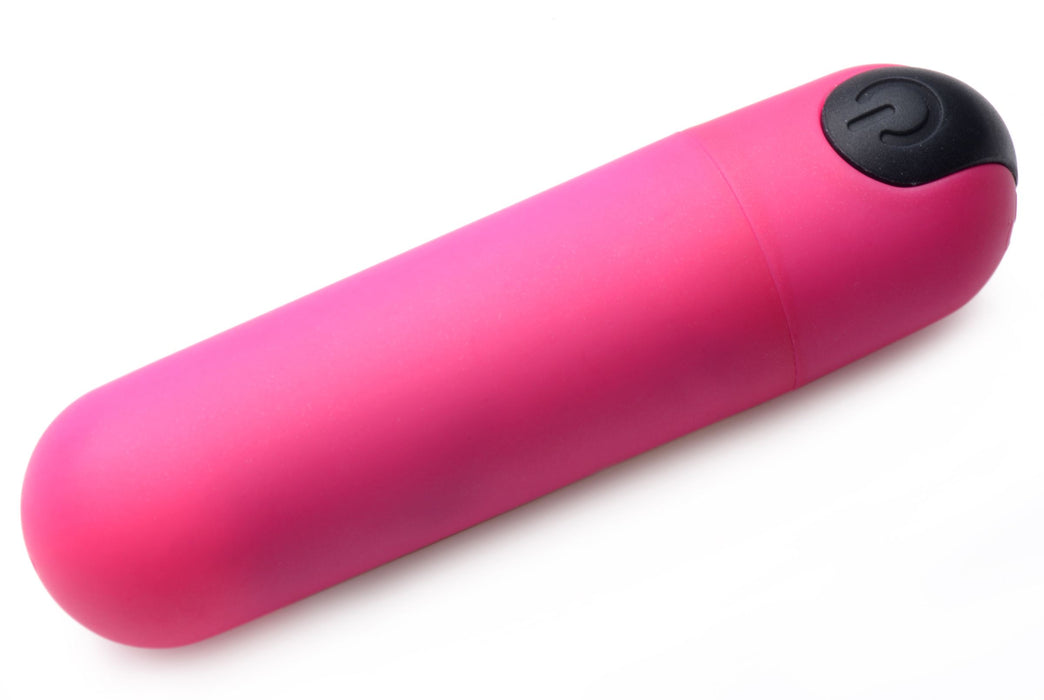 Vibrating Bullet with Remote Control - Pink